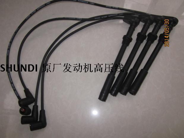 适配奇瑞A1 QQ6 瑞麒M1 优雅1.3L 奇瑞473 高压线点火线分火线分