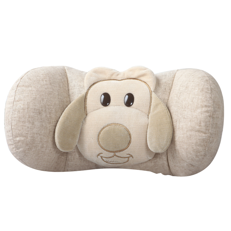 爱车屋泥巴天丝亚麻用舒适头枕