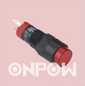 按钮 10mm带灯自锁按钮开关 6v 24v，LAS3Y-11Z/D