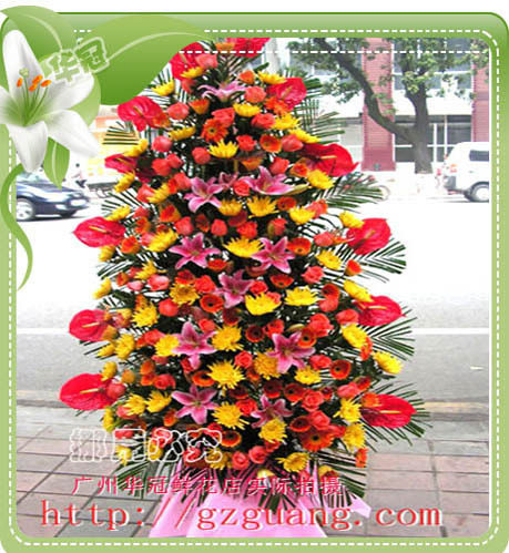 BL033/开业花蓝/广州鲜花/广州花店/广州鲜花店/广州实体花店