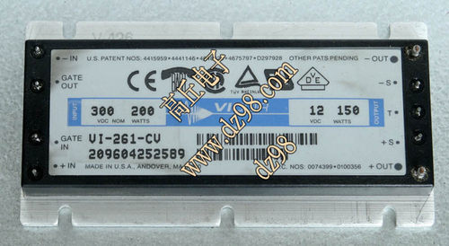 VICOR VI-261-CV隔离电源模块 支持220V整流滤波后300V转12V 150W