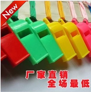 足球比赛体育用品塑料小口哨图片