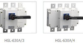 上海乾泰 QGL(HGL)-630/4  柜内操作  负荷隔离开关 （630）A