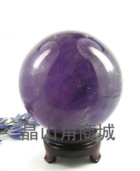 乌拉圭天然水晶球摆件