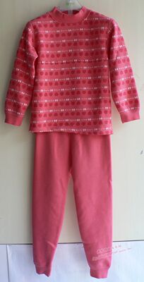 久岁伴珊瑚绒加厚圆领保暖内衣