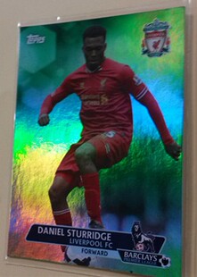 TOPPS英超-利物浦-斯图里奇(Sturridge)99编限量球星卡