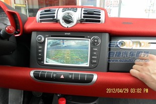 14年款 奔驰SMART斯玛特专用车载DVD导航仪GPS一体机