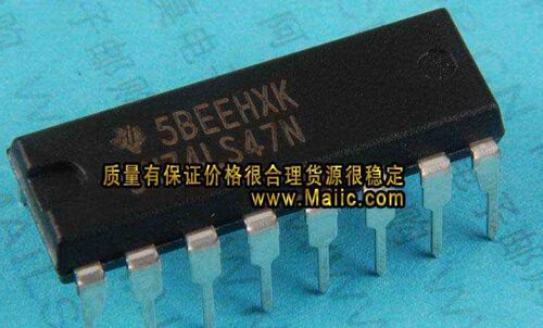 SN74LS47  SN74LS47N进口原装SN74LS47  SN74LS47N
