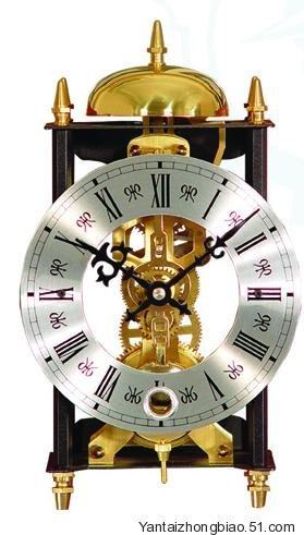 北极星座钟透视座钟全铜机芯报时机芯报时钟简约台钟机械钟t101