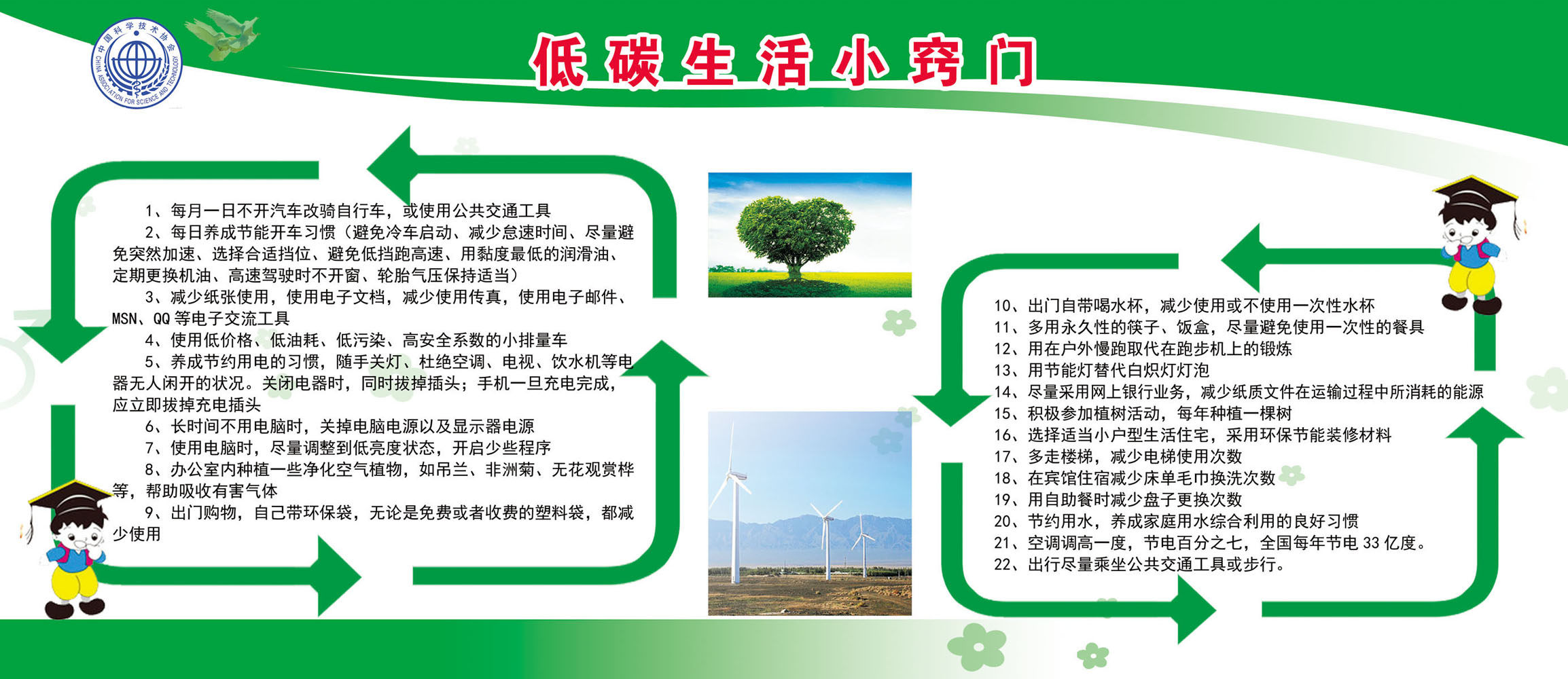 707海报印制海报展板写真喷绘贴纸素材431低碳生活小窍门