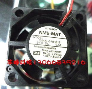 DC5V 0.1A 3.5cm NMB 散热风扇 B19 3510 01W 原装 1204KL
