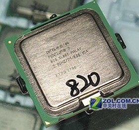 6元！PD 820 775 CPU 2.8 2M 800 奔腾双核PD 另有 PD830 PD805