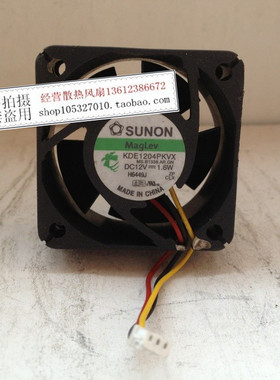 建准/SUNON 4020风扇 KDE1204PKVX MS.B1338.AR.GN 12V 1.6W 3线