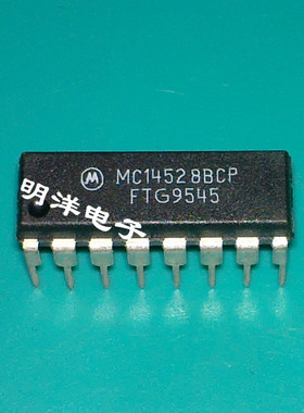 MC14528BCP  全新原装进口 DIP-16