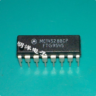 MC14528BCP  全新原装进口 DIP-16