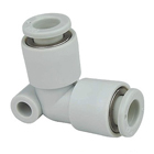 气动接头  塑料直角接头  SMC型白色KQ2L06-00