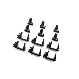 机械键盘 大键帽 平衡杆 钢丝 龙船龙豆 十字卡扣 白色