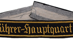 刺绣魔术贴微章德军黄色字母袖条团队士气章特战服个性微标背包贴