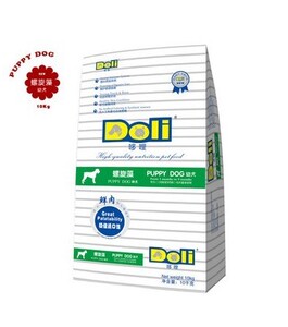 正品哆哩螺旋藻美毛犬粮幼犬粮泰迪金毛狗粮10kg全犬适用营养超强