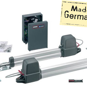 供应德国索玛曲臂式铁艺庭院门Twist 200E