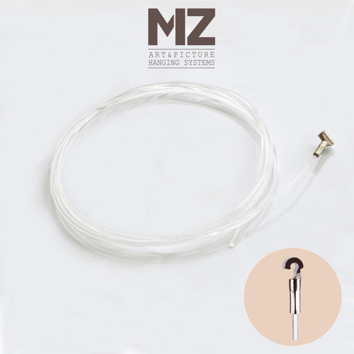 进口尼龙材质透明挂画绳艺术铭装