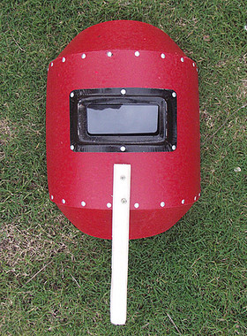 直销！红色 双防型手持式电焊面罩 电焊面具  防护面罩BK220