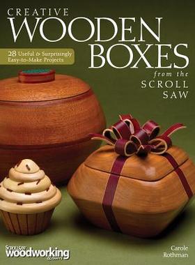 【预售】Creative Wooden Boxes from the Scroll Saw: 28 ...
