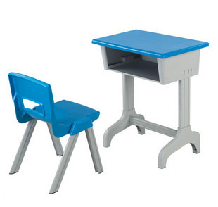 幼儿园初中小学学习塑钢塑料课桌椅单人学生桌椅成套101A 202A型
