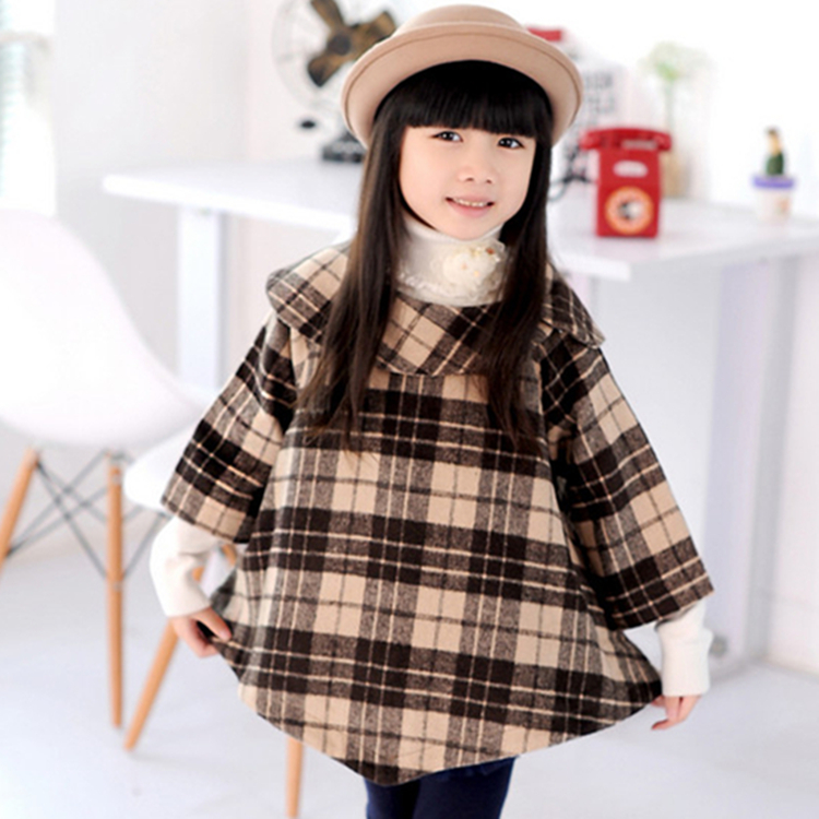 Cape pour fille en cachemire - Ref 2155003 Image 1