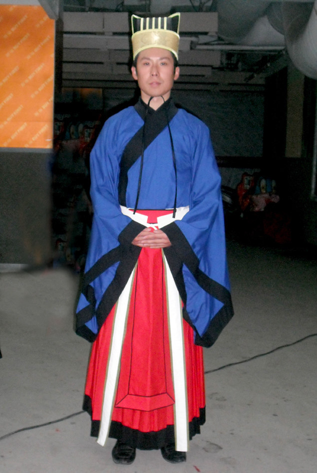 传统古代汉服明制四品祭服--现货出租可定做