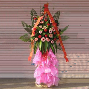 长春开业花篮同城速递 两个以上包送 吉林鲜花 长春送花市内免费,鲜花速递/花卉仿真/绿植园艺,商务用花,淘宝优惠券,粉丝福利购,淘宝优惠卷