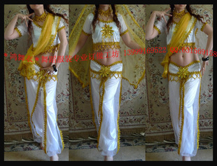 印度服装 鸿舞衣印度舞服装 民族服装 舞台演出服装 演出服舞蹈服装