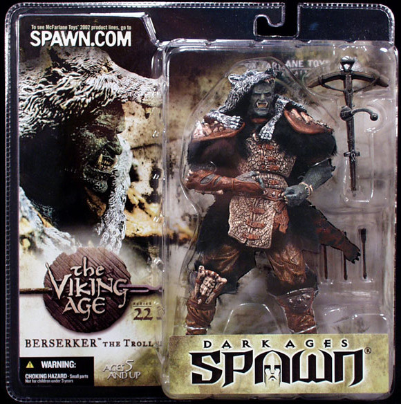 热血玩具模型手办 麦克法兰 再生侠 spawn 22代 洞穴巨人 狼皮