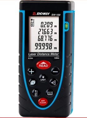 深达威 SW100+ 激光测距仪 红外线电子尺 激光尺 60米 100米