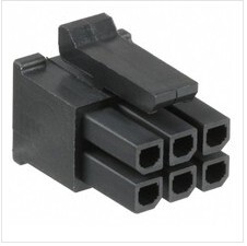 连接器 接插件 同Molex接插件43025-0600 3.0间距2×3P位 6P公壳