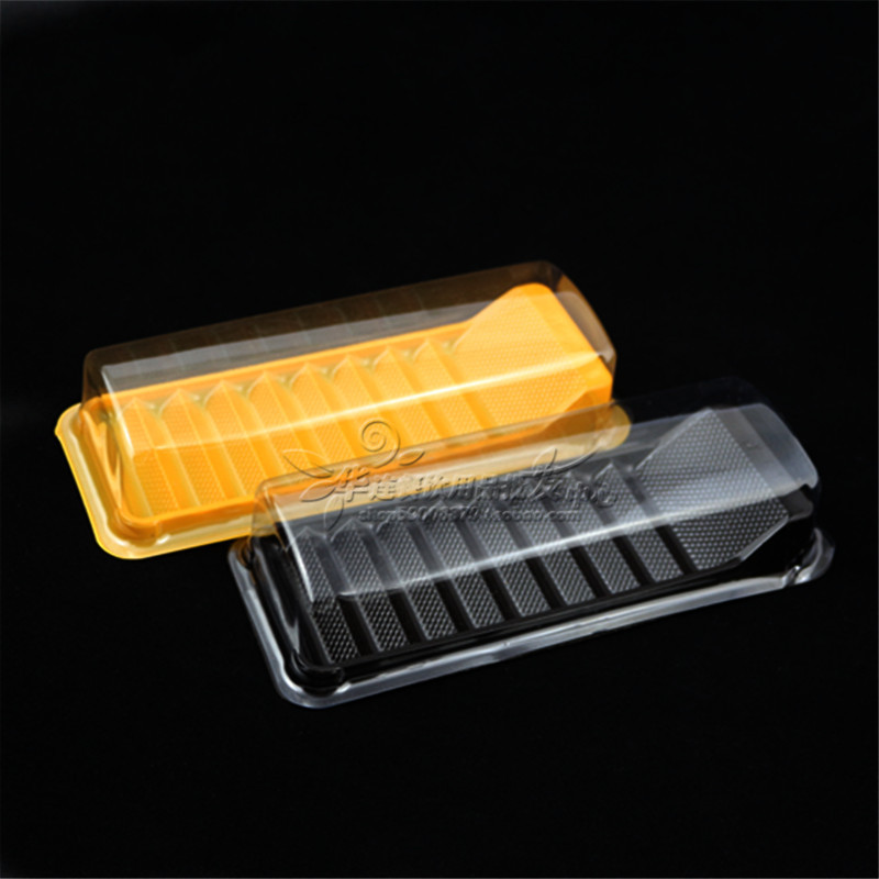 A04西点盒批发/包装盒/乳酪盒/芝士盒/透明梯形/食品盒2400个/箱