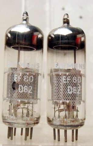 注：泰斯拉牌EF80，50元一只。