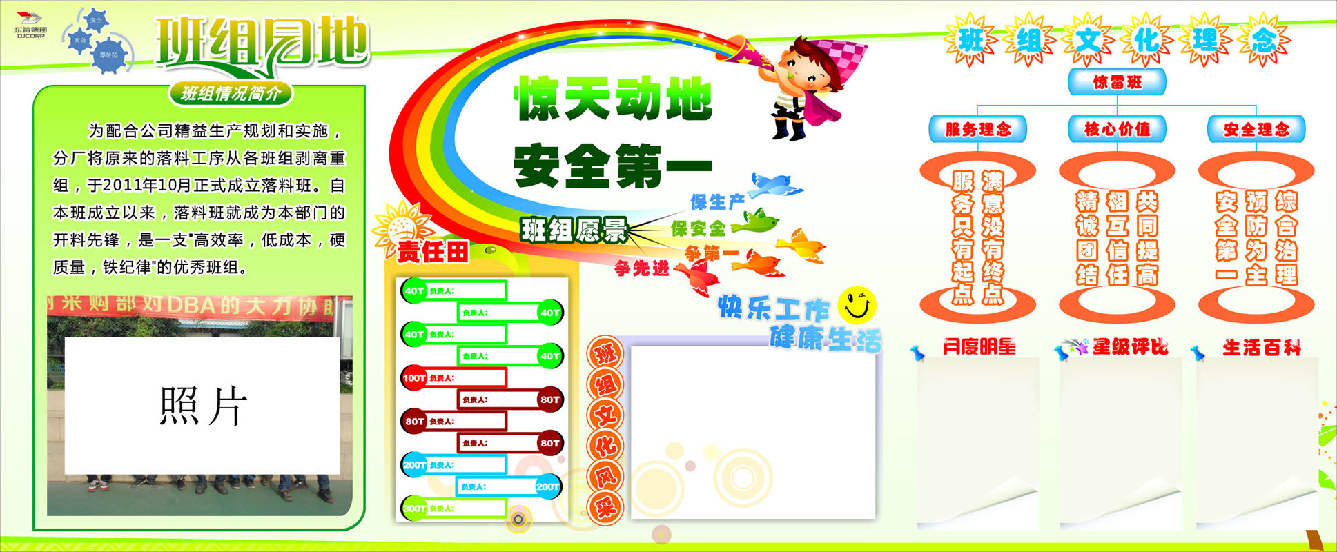 646海报印制海报展板素材752班级情况简介文化理念评比栏风采