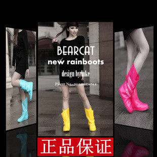 加厚新款bearcat女百搭雨鞋套