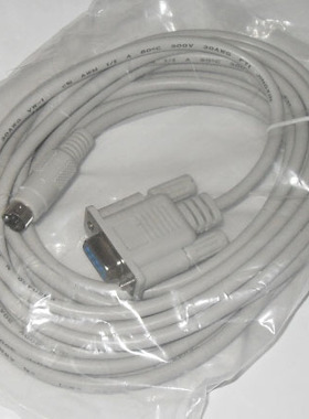 适用GP3000/ST3000与FX1S/1N/2N/FX3U通迅电缆CA3-CBLFX-01-5M