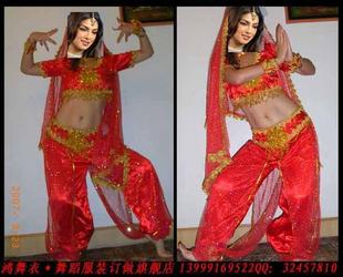 印度服装 鸿舞衣印度舞服装 民族服装 舞台演出服装 演出服舞蹈服装