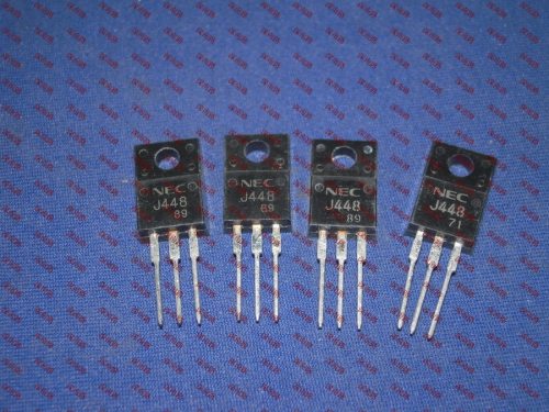 场效应管J448 2SJ448 250V4A NEC TO220F进口全新原装配件芯片 - 封面