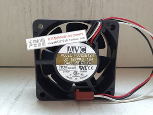 6025 AVC 风扇 0.16A 12V 正品 F6025B12H 6CM 滚珠 散热 3线