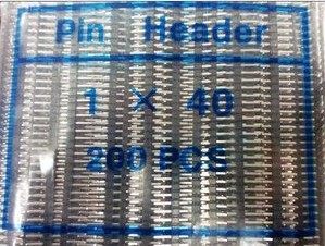 2.0间距单排针 1*40 1包200根 38一包 单排针