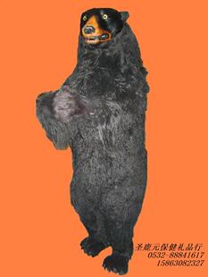 宣传影视道具 可定制各种姿势造型 家居摆件 高仿真黑熊标本1：1