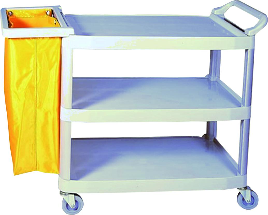 多用途餐厅塑料收集车