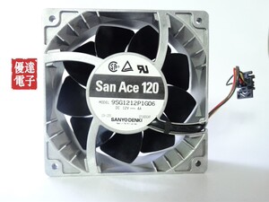日本  12厘米 铝壳耐高温暴力风扇12038 12V 4A 9SG1212P1G03