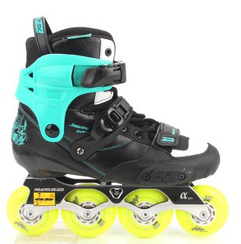 13款evo德国宝狮莱平花鞋ps evo轮滑鞋powerslide碳纤高端轮滑鞋