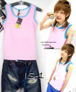 粉色蓝边 耐吉推荐 10夏季 外穿款 TT束胸 内置网布款 LeS束胸