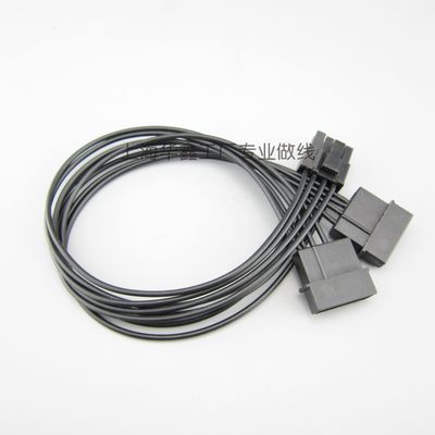 双D口转6+2pin/大4p转显卡供电/pci-e转接线 IDE转显卡6+2pin